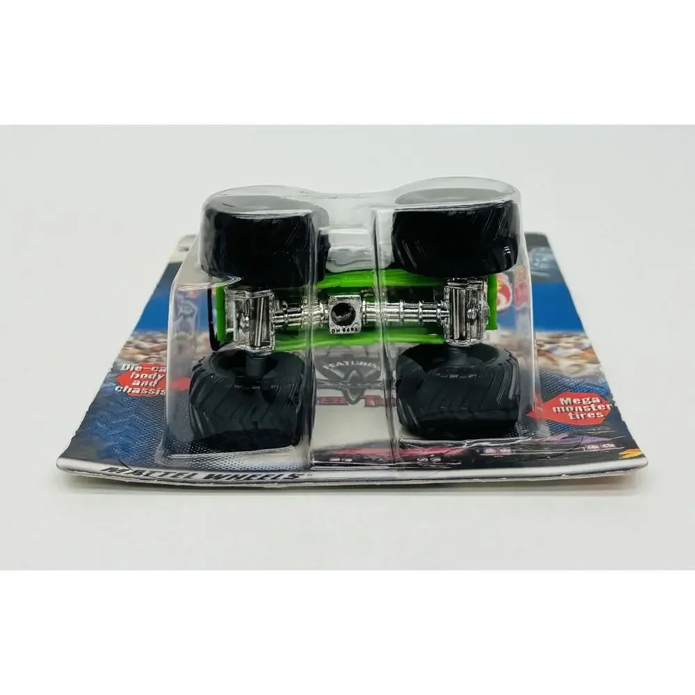 Hot Wheels Grave Digger 2000 Long Card Monster Jam Hot Rod Association 28070 New